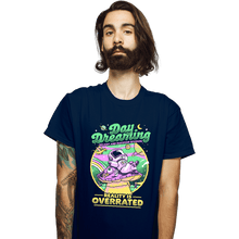 Load image into Gallery viewer, Secret_Shirts T-Shirts, Unisex / Small / Navy Day Dreaming Astronaut
