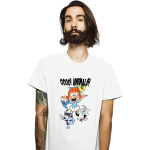 Shirts T-Shirts, Unisex / Small / White Elmyra Loves Animals