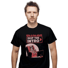 Load image into Gallery viewer, Secret_Shirts T-Shirts, Unisex / Small / Black Streaming Astronaut
