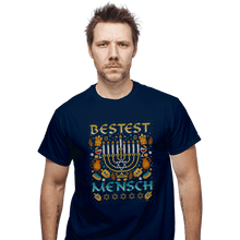 Load image into Gallery viewer, Shirts T-Shirts, Unisex / Small / Navy Bestest Mensch
