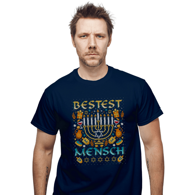 Shirts T-Shirts, Unisex / Small / Navy Bestest Mensch