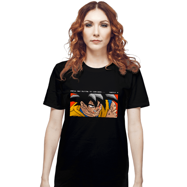 Shirts T-Shirts, Unisex / Small / Black Goku Continue