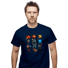 Load image into Gallery viewer, Shirts T-Shirts, Unisex / Small / Navy Dice Roles
