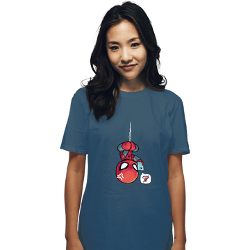 Secret_Shirts T-Shirts, Unisex / Small / Indigo Blue Can't Get On The Web