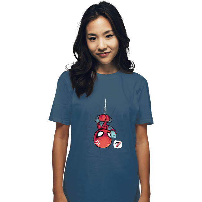 Secret_Shirts T-Shirts, Unisex / Small / Indigo Blue Can't Get On The Web