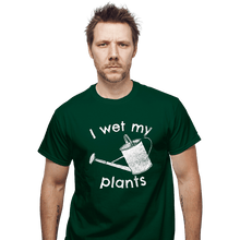 Load image into Gallery viewer, Shirts T-Shirts, Unisex / Small / Forest I Wet My Plants
