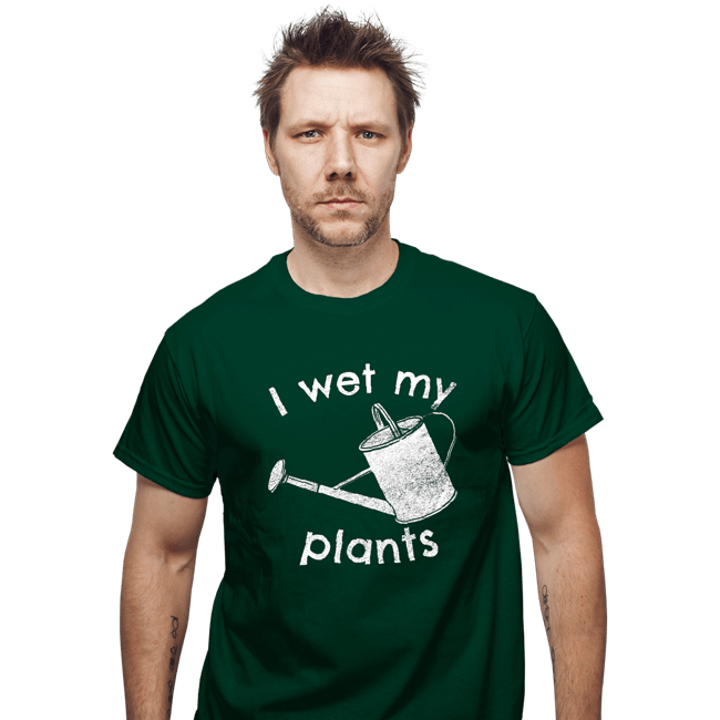 Shirts T-Shirts, Unisex / Small / Forest I Wet My Plants