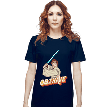 Load image into Gallery viewer, Secret_Shirts T-Shirts, Unisex / Small / Navy Obi-have
