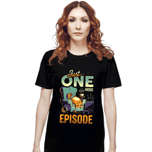 Load image into Gallery viewer, Daily_Deal_Shirts T-Shirts, Unisex / Small / Black Chonky TV Addict
