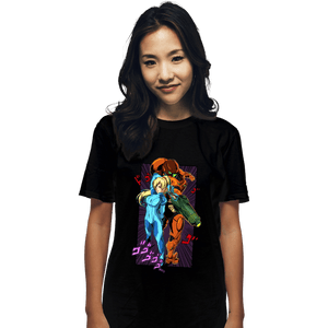 Secret_Shirts T-Shirts, Unisex / Small / Black JoJo Samus