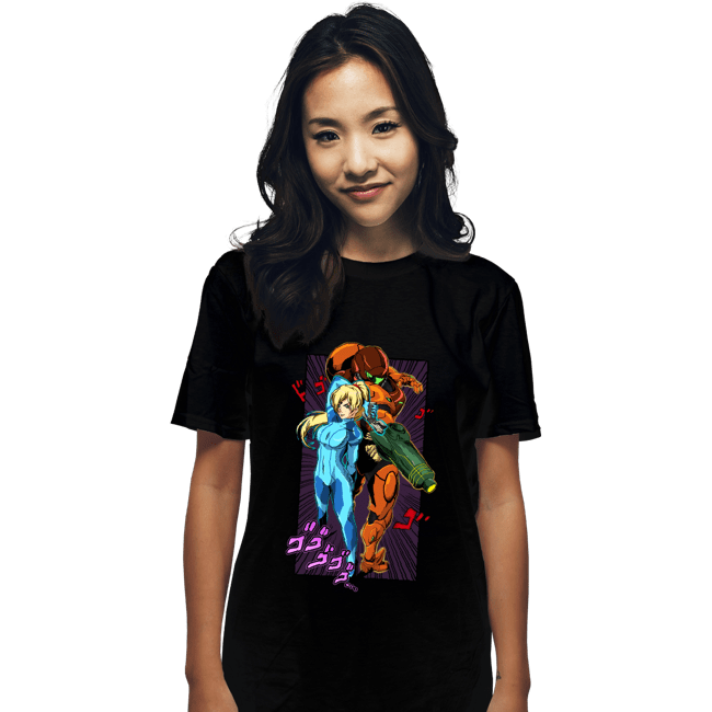 Secret_Shirts T-Shirts, Unisex / Small / Black JoJo Samus