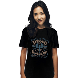 Shirts T-Shirts, Unisex / Small / Black Proud to be a Ravenclaw