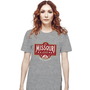 Shirts T-Shirts, Unisex / Small / Sports Grey The Missouri Belle