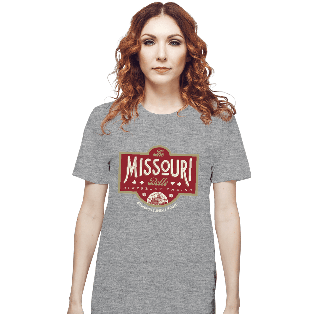 Shirts T-Shirts, Unisex / Small / Sports Grey The Missouri Belle
