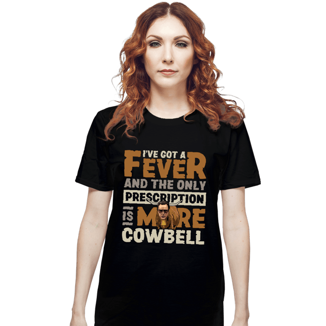 Daily_Deal_Shirts T-Shirts, Unisex / Small / Black More Cowbell