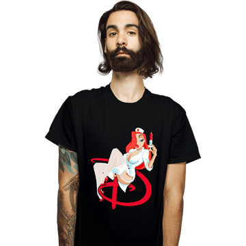 Shirts T-Shirts, Unisex / Small / Black Nurse Jessica