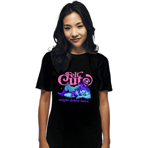 Secret_Shirts T-Shirts, Unisex / Small / Black Felt Cute!