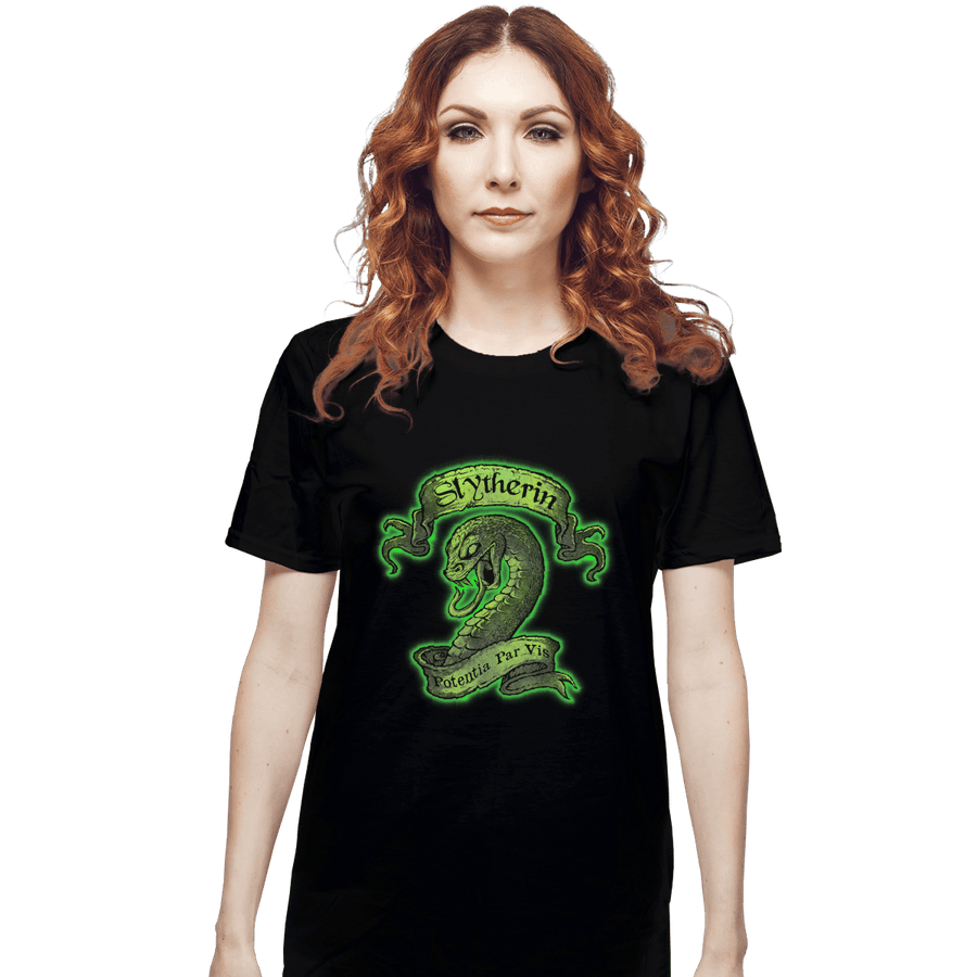 Shirts T-Shirts, Unisex / Small / Black Slytherin