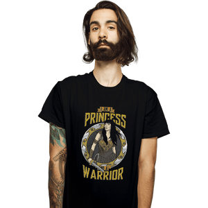 Shirts T-Shirts, Unisex / Small / Black Princess and a Warrior