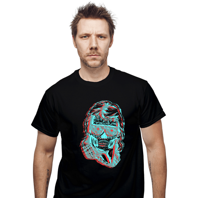 Shirts T-Shirts, Unisex / Small / Black They Live 3D