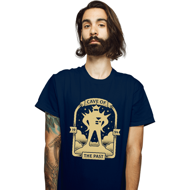 Shirts T-Shirts, Unisex / Small / Navy Cave Of The Past