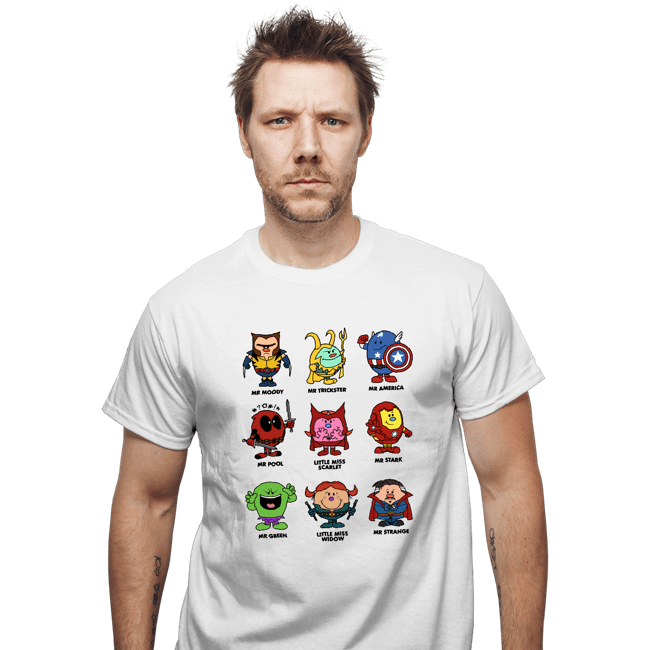 Secret_Shirts T-Shirts, Unisex / Small / White Marvels
