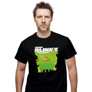 Shirts T-Shirts, Unisex / Small / Black Finding Blinky