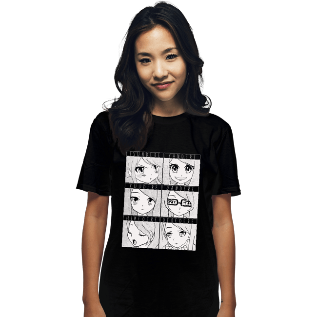 Secret_Shirts T-Shirts, Unisex / Small / Black Dere Types