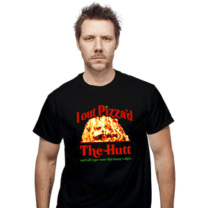 Secret_Shirts T-Shirts, Unisex / Small / Black Out Pizza The Hut
