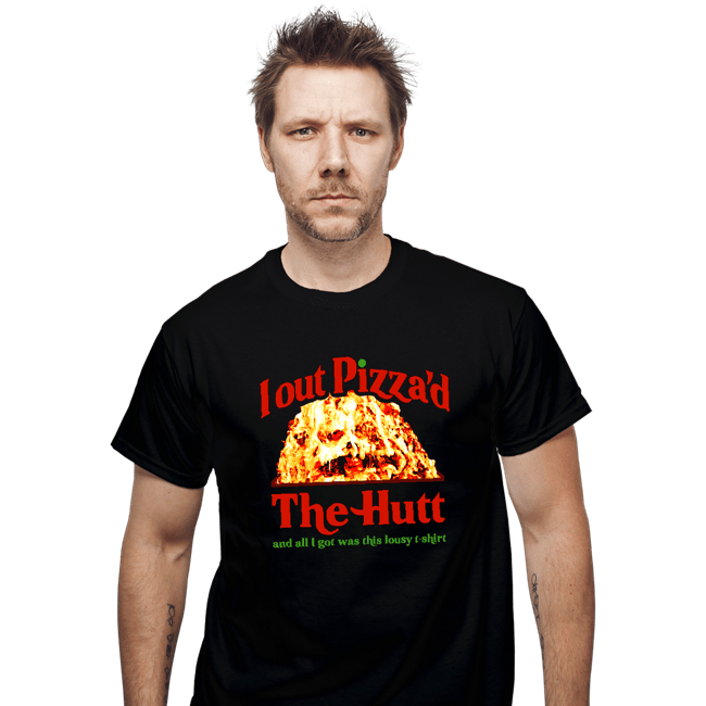 Secret_Shirts T-Shirts, Unisex / Small / Black Out Pizza The Hut