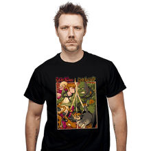 Load image into Gallery viewer, Daily_Deal_Shirts T-Shirts, Unisex / Small / Black Samurai Sukubi vs Shurekku
