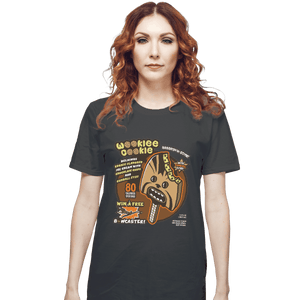Shirts T-Shirts, Unisex / Small / Charcoal Wookiee Cookie