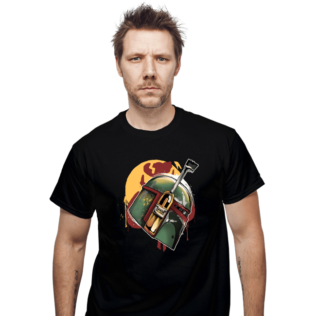 Shirts T-Shirts, Unisex / Small / Black Mandalorian Hunter