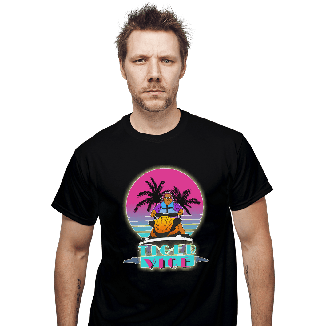 Shirts T-Shirts, Unisex / Small / Black Tiger Vice
