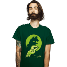 Load image into Gallery viewer, Daily_Deal_Shirts T-Shirts, Unisex / Small / Forest La Grenouille
