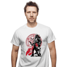 Load image into Gallery viewer, Shirts T-Shirts, Unisex / Small / White The Fullmetal Alchemist
