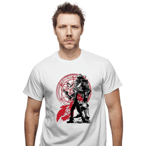 Shirts T-Shirts, Unisex / Small / White The Fullmetal Alchemist