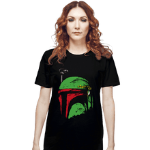 Load image into Gallery viewer, Shirts T-Shirts, Unisex / Small / Black Bounty Hunter Helmet
