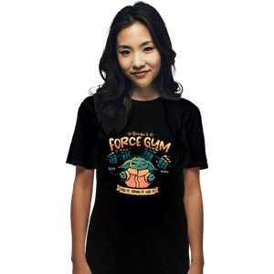 Daily_Deal_Shirts T-Shirts, Unisex / Small / Black Grogu Force Gym