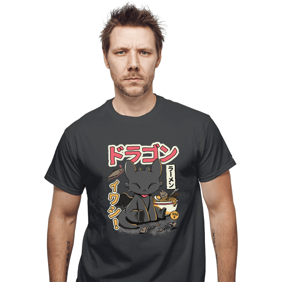 Shirts T-Shirts, Unisex / Small / Charcoal Ramen Night
