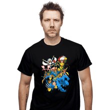 Load image into Gallery viewer, Secret_Shirts T-Shirts, Unisex / Small / Black 90s Mutant
