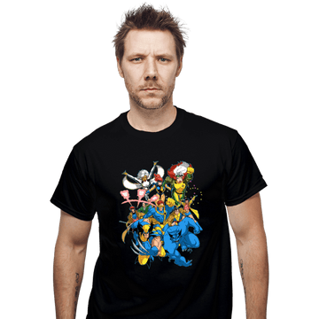 Secret_Shirts T-Shirts, Unisex / Small / Black 90s Mutant