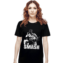 Load image into Gallery viewer, Shirts T-Shirts, Unisex / Small / Black SMASH
