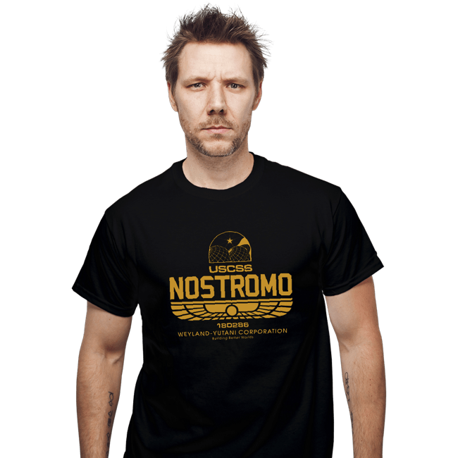 Shirts T-Shirts, Unisex / Small / Black USCSS Nostromo