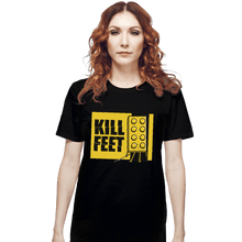 Load image into Gallery viewer, Shirts T-Shirts, Unisex / Small / Black Kill Feet
