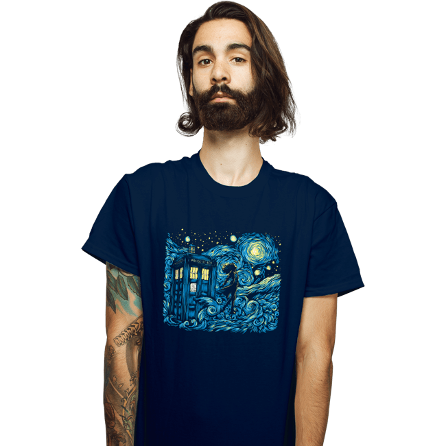 Daily_Deal_Shirts T-Shirts, Unisex / Small / Navy Dreams Of Time And Space