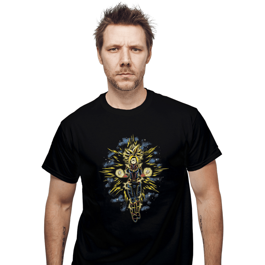 Shirts T-Shirts, Unisex / Small / Black Captain Saiyan