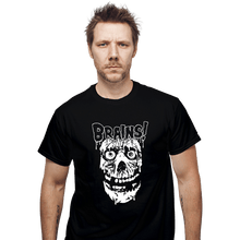 Load image into Gallery viewer, Daily_Deal_Shirts T-Shirts, Unisex / Small / Black More Brains!
