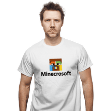 Load image into Gallery viewer, Shirts T-Shirts, Unisex / Small / White Minecrosoft
