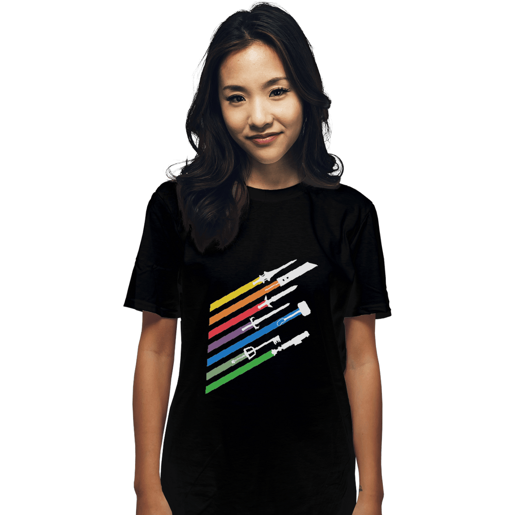 Shirts T-Shirts, Unisex / Small / Black Weapon Streaks